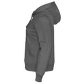 Charcoal - Side - Cottover Womens-Ladies Hoodie