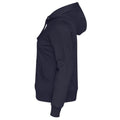 Navy - Side - Cottover Womens-Ladies Hoodie