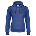 Royal Blue - Front - Cottover Womens-Ladies Hoodie
