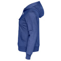 Royal Blue - Side - Cottover Womens-Ladies Hoodie