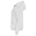 White - Side - Cottover Womens-Ladies Hoodie