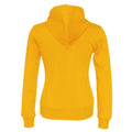 Yellow - Back - Cottover Womens-Ladies Hoodie