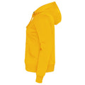 Yellow - Side - Cottover Womens-Ladies Hoodie