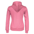 Pink - Back - Cottover Womens-Ladies Hoodie