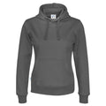 Charcoal - Front - Cottover Womens-Ladies Hoodie