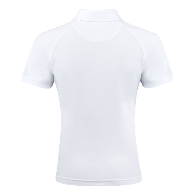 White - Back - Harvest Womens-Ladies Brookings Polo Shirt