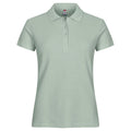 Sage Green - Front - Clique Womens-Ladies Plain Polo Shirt