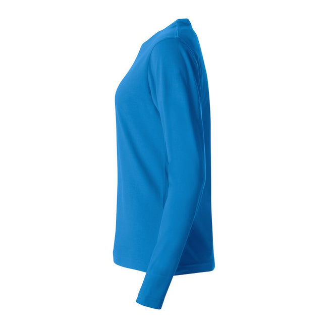 Royal Blue - Lifestyle - Clique Womens-Ladies Basic Long-Sleeved T-Shirt