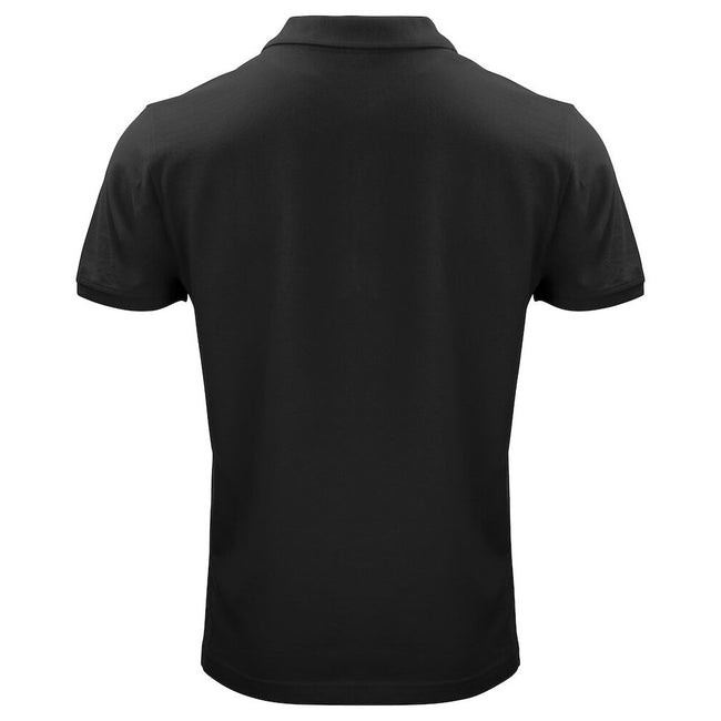 Black - Back - Clique Mens Classic OC Polo Shirt