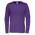 Purple - Front - Cottover Mens Long-Sleeved T-Shirt