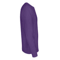 Purple - Side - Cottover Mens Long-Sleeved T-Shirt