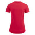 Red - Back - Harvest Womens-Ladies American U T-Shirt