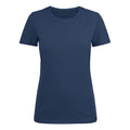 Faded Blue - Front - Harvest Womens-Ladies American U T-Shirt