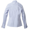 Blue - Back - James Harvest Womens-Ladies Redding Formal Shirt