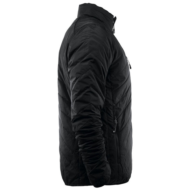 Black - Side - James Harvest Mens Deer Ridge Padded Jacket