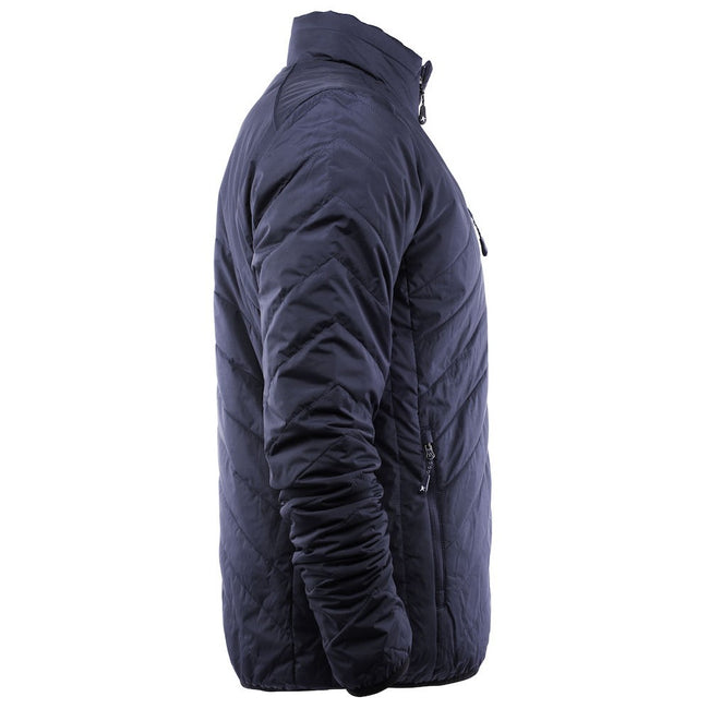 Navy - Side - James Harvest Mens Deer Ridge Padded Jacket