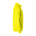 Visibility Yellow - Lifestyle - Clique Unisex Adult Basic Half Zip Sweatshirt