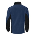 Navy - Back - Projob Mens Microfleece Jacket