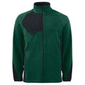 Forest Green - Front - Projob Mens Microfleece Jacket