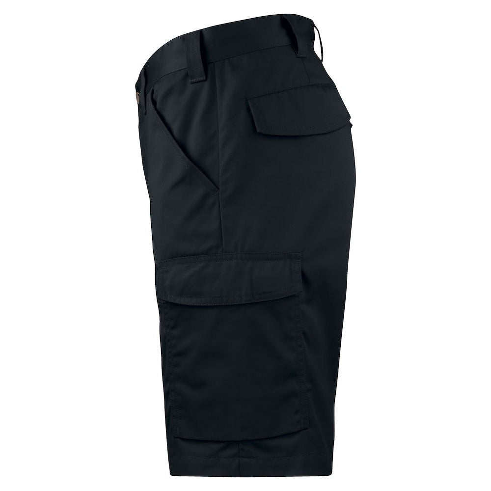 Black - Lifestyle - Projob Mens Plain Cargo Shorts