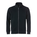 Black - Front - Clique Mens Classic Full Zip Cardigan