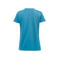 Turquoise - Back - Clique Womens-Ladies Ice T-Shirt
