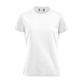 White - Front - Clique Womens-Ladies Ice T-Shirt