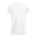 White - Back - Clique Womens-Ladies Ice T-Shirt