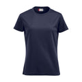 Dark Navy - Front - Clique Womens-Ladies Ice T-Shirt