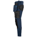 Navy - Lifestyle - Projob Mens Stretch Trousers