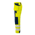 Yellow-Navy - Lifestyle - Projob Mens High-Vis Trousers