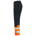 Orange-Black - Lifestyle - Projob Mens High-Vis Cargo Trousers