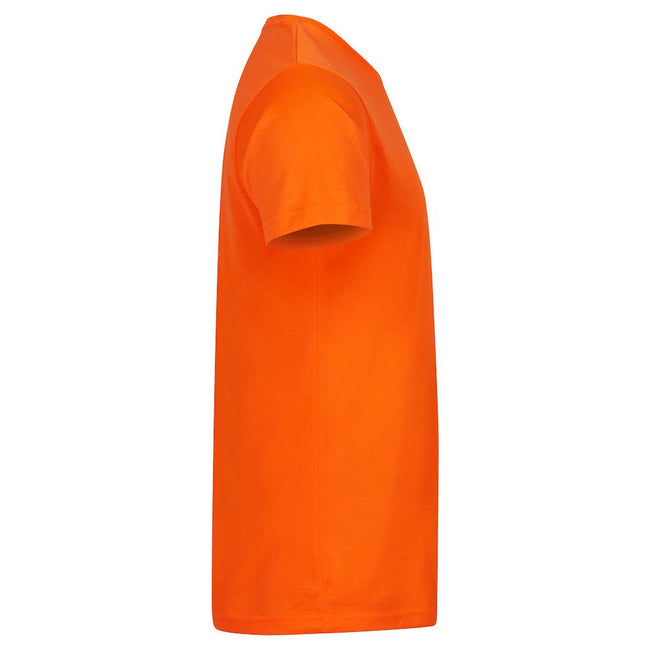 Visibility Orange - Side - Clique Mens Classic T-Shirt