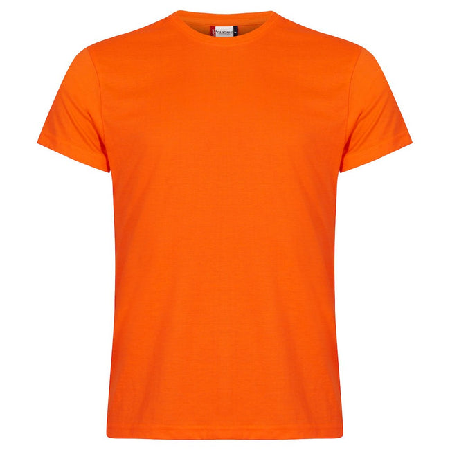 Visibility Orange - Front - Clique Mens Classic T-Shirt