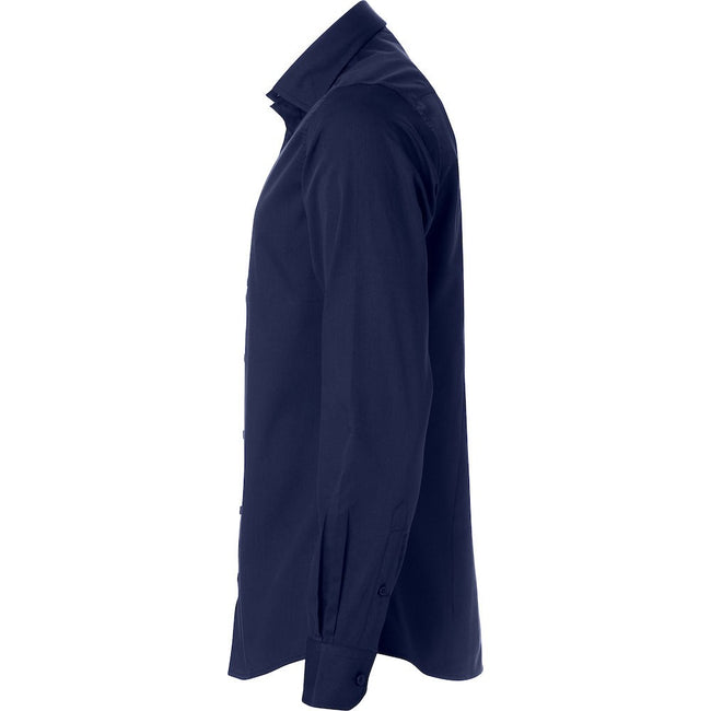 Dark Navy - Lifestyle - Clique Mens Clark Formal Shirt