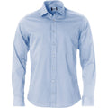 Light Blue - Front - Clique Mens Clark Formal Shirt