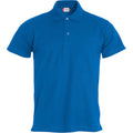 Royal Blue - Front - Clique Mens Basic Polo Shirt