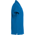 Royal Blue - Side - Clique Mens Basic Polo Shirt