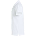 White - Lifestyle - Clique Mens Basic Polo Shirt