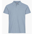 Soft Blue - Front - Clique Mens Basic Polo Shirt
