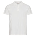 Off White - Front - Clique Mens Basic Polo Shirt