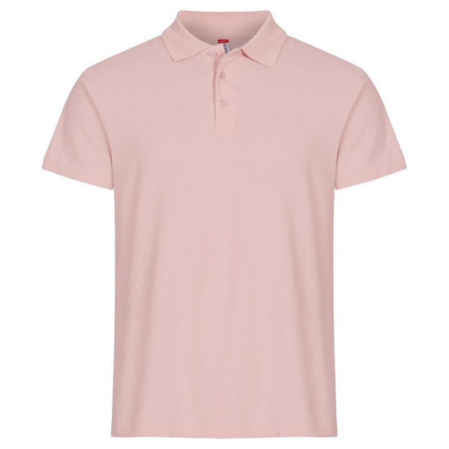Candy Pink - Front - Clique Mens Basic Polo Shirt