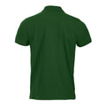 Bottle Green - Back - Clique Mens Classic Lincoln Polo Shirt