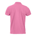 Bright Pink - Back - Clique Mens Classic Lincoln Polo Shirt