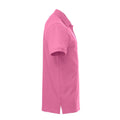 Bright Pink - Side - Clique Mens Classic Lincoln Polo Shirt