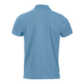 Light Blue - Back - Clique Mens Classic Lincoln Polo Shirt