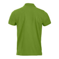 Light Green - Back - Clique Mens Classic Lincoln Polo Shirt