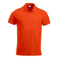 Blood Orange - Front - Clique Mens Classic Lincoln Polo Shirt