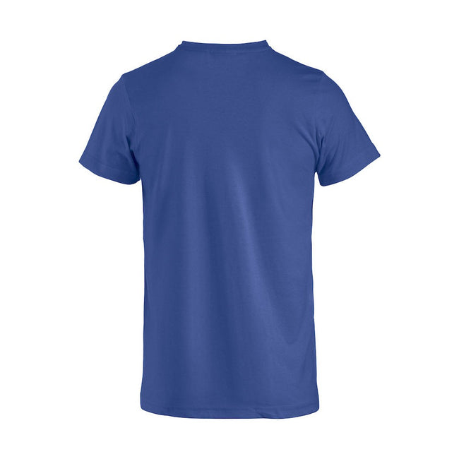 Blue - Back - Clique Mens Basic T-Shirt