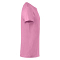 Bright Pink - Side - Clique Mens Basic T-Shirt